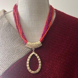 Necklace tricolor lightweight 3” extender